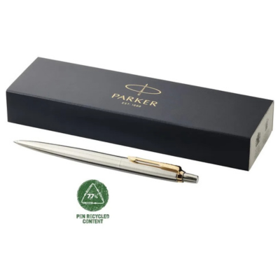 Parker™ Jotter Stainless Steel Ballpoint Pen – Blue Ink