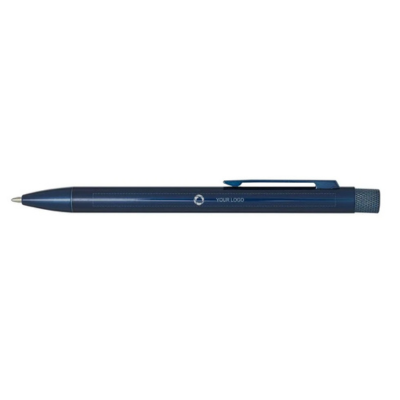 Beatriz Recycled Brass Ballpoint Pen – Blue Ink