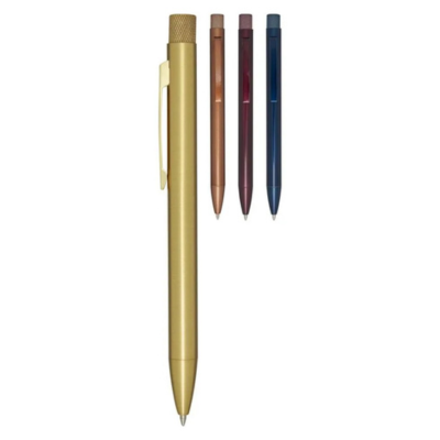 Beatriz Recycled Brass Ballpoint Pen – Black Ink